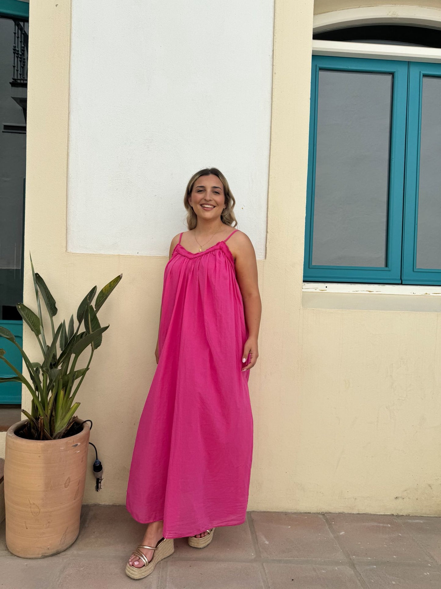 Vestido tirante suelto