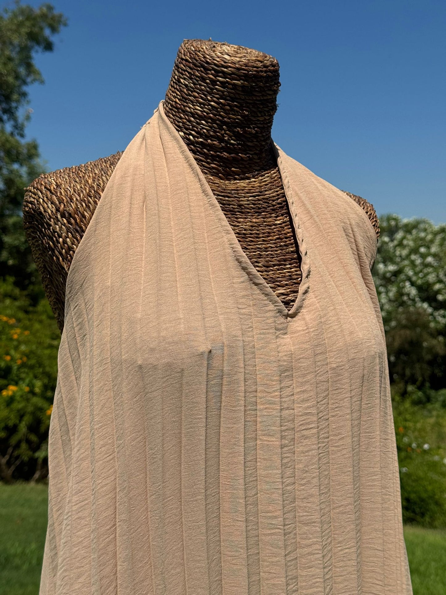 Vestido plisado