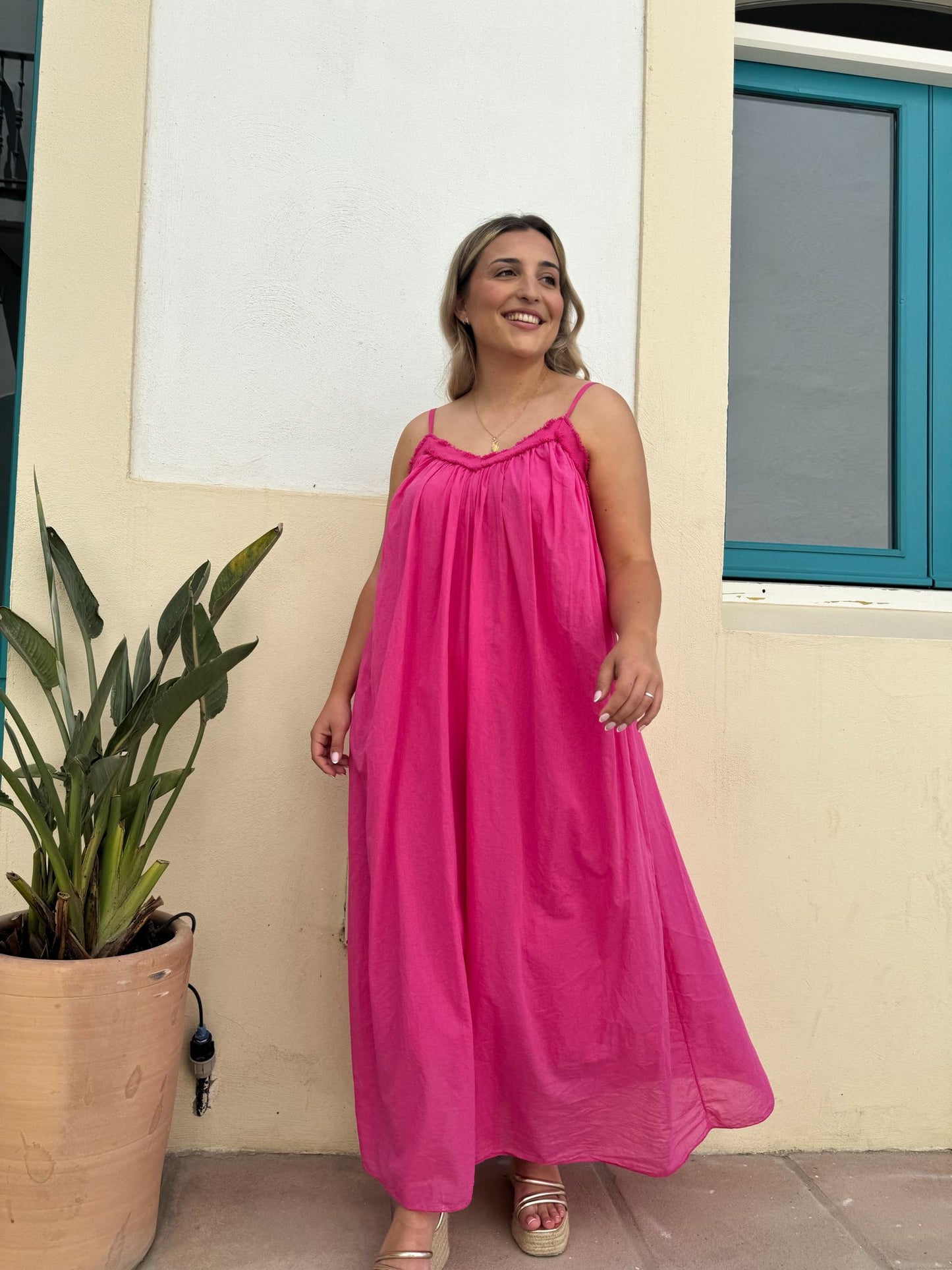 Vestido tirante suelto