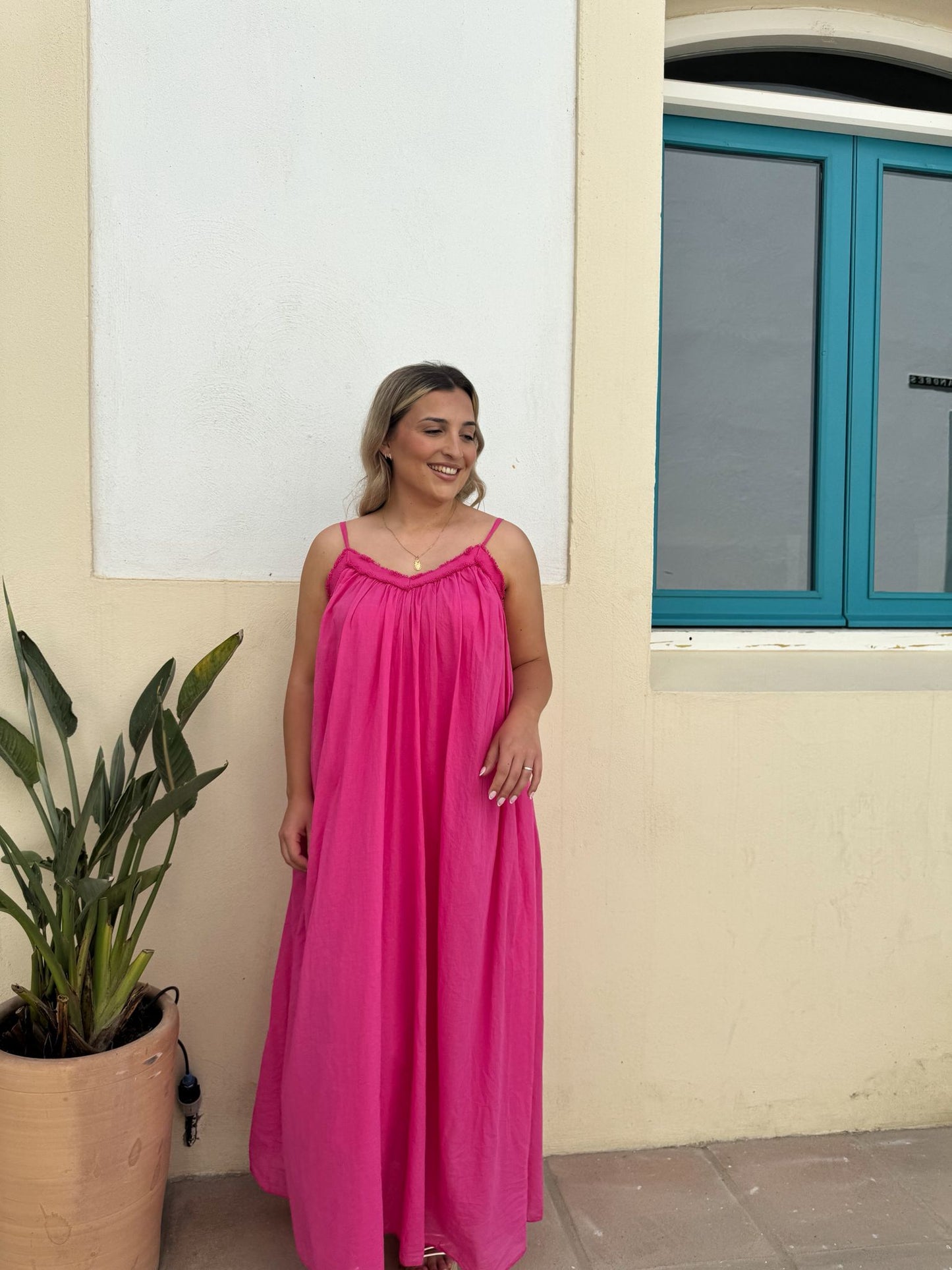 Vestido tirante suelto