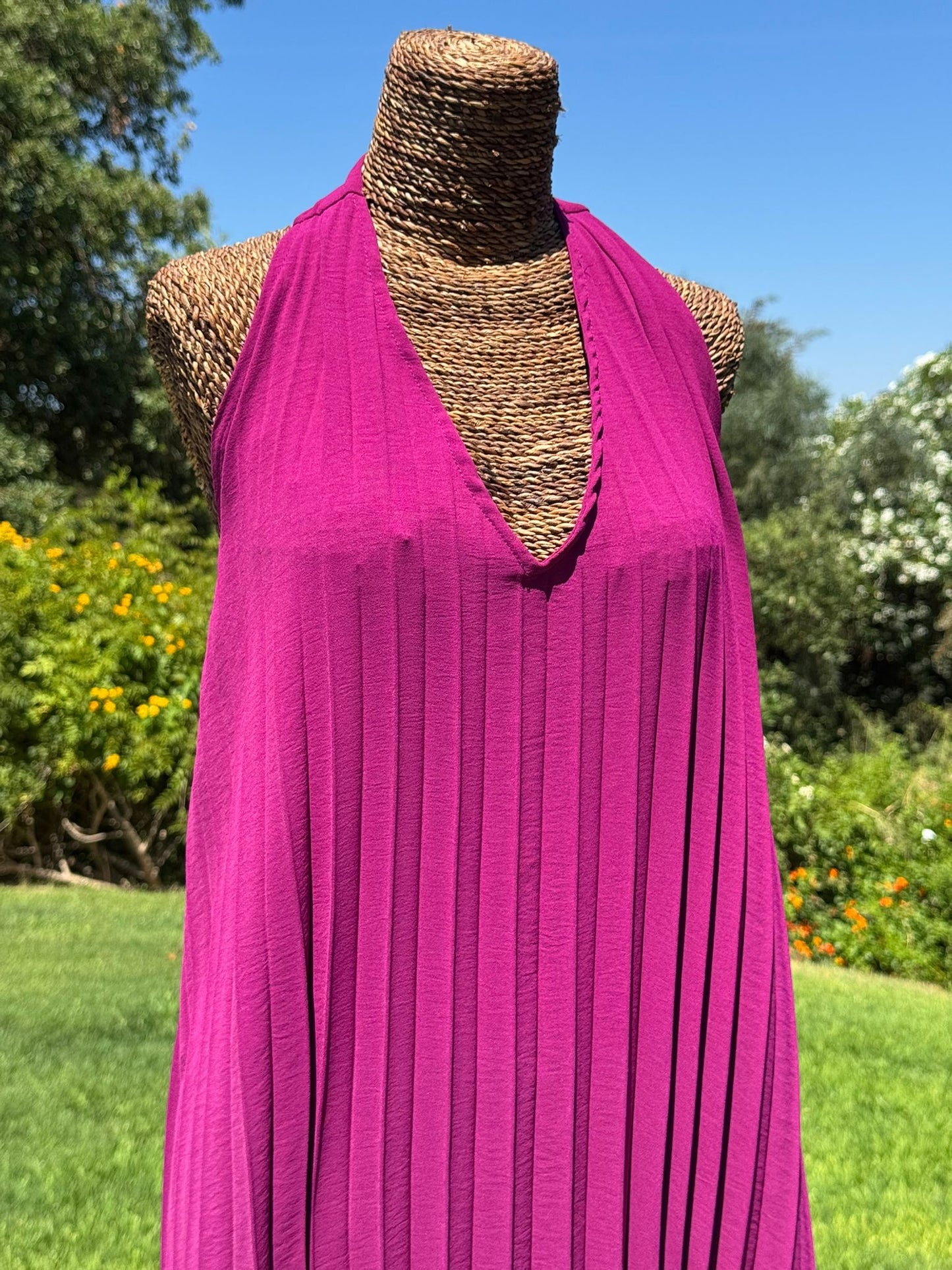 Vestido plisado