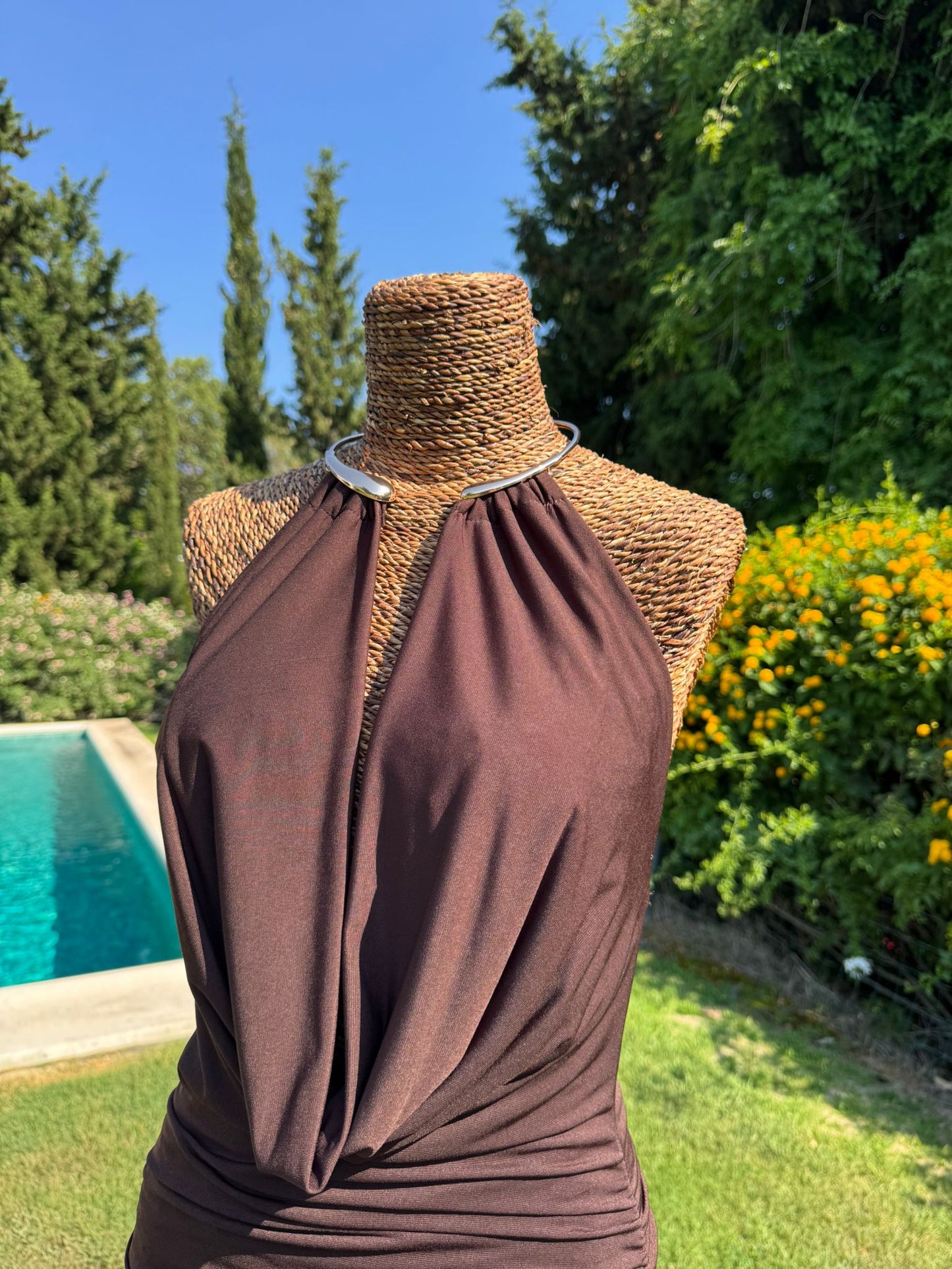 Vestido collar