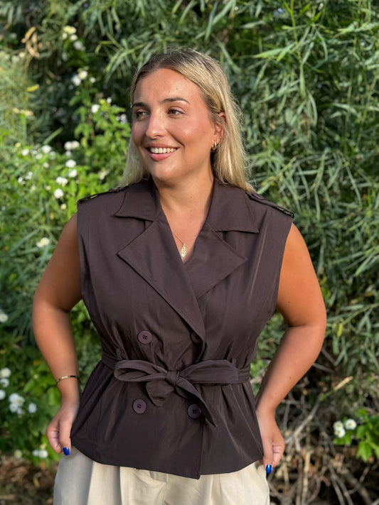 Chaleco trench
