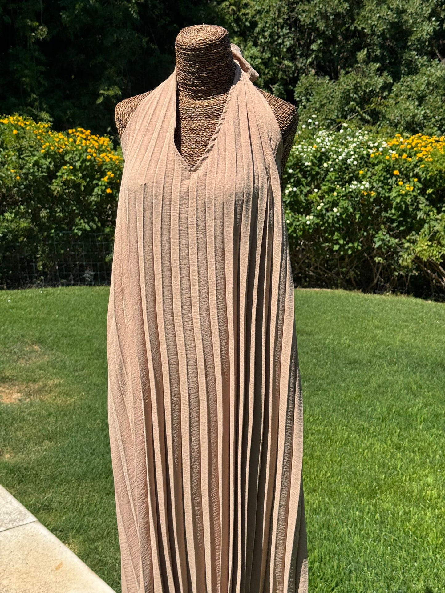 Vestido plisado